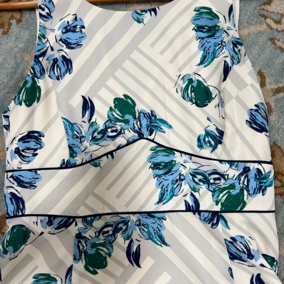 Banana Republic fully lined Floral Midi Dress - Picture 5 of 7